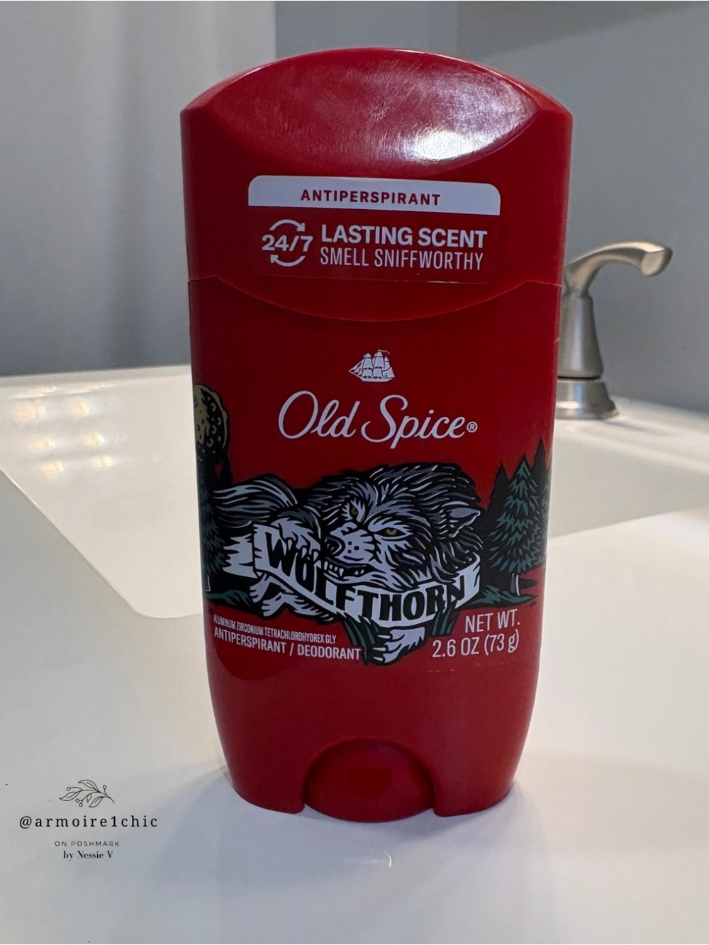 OLD SPICE | WolfThorn 2.6oz | 24 Hour | Men’s Solid Antiperspirant Deodorant